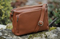 MAXFLY Ko�en� crossbody kabelka 5542 hn�d�