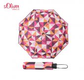 s.Oliver Dámský deštník Enjoy Colour Square 70805SO18-01 růžový