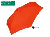 Benetton Skládací deštník Ultra Mini flat 56441 oranžový