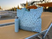 Reisenthel Plážová taška Mini maxi beachbag cats and dogs mint AA4062