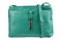 MAXFLY D�msk� ko�en� crossbody kabelka 5085 tyrkysov�