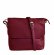 New bags leather Kožená malá kabelka přes rameno LB-204 tmavě červená