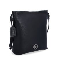 Noelia Bolger Ko�en� crossbody kabelka NB-3008 �ern�