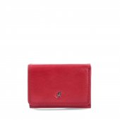 Cosset Dámská malá kožená peněženka 4509 komodo červená