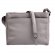 New Bags Kožená kabelka přes rameno LB-206 šedá