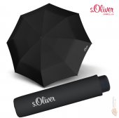 s.Oliver Skládací deštník Mini Smart Uni 70963SO001 černý