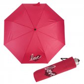 Doppler Dívčí skládací odlehčený deštník Mini Light Kids 722165KN-02 LOVE