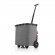 Reisenthel Moderní nákupní košík na kolečkách carrycruiser frame twist silver OE7052