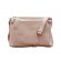 MAXFLY Ko�en� crossbody kabelka 5542 r��ov� pudrov�