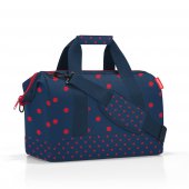 Reisenthel Cestovn taka allrounder M mixed dots red MS3075