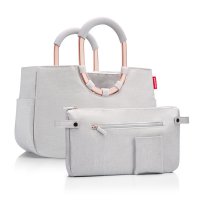 Reisenthel Men�� n�kupn� kabelka Loopshopper M Frame Twist sky rose OS1036