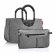 Reisenthel Men�� n�kupn� kabelka Loopshopper M twist silver OS7052