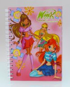 Winx Mal poznmkov blok A6 - 3 Winx - love 040649