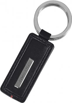 Samsonite Kožený přívěšek na klíče PRO-DLX 5 černý 124071-1041