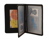 Neus Ko�en� pouzdro na doklady, �ern� JL-113