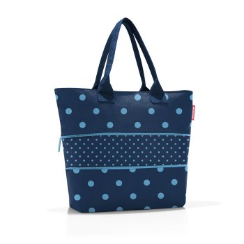 Reisenthel Elegantn nkupn kabelka Shopper e1 mixed dots blue RJ4080