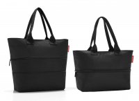 Reisenthel Kabelka se zipem na roz���en� Shopper e1 black - RJ7003