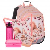 Bagmaster D�v�� �koln� velk� set do prvn� t��dy Veverka Alfa 26 A - batoh + pen�l + s��ek na t�locvik + box + lahev