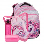 Bagmaster Velk� �koln� set  BETA 26 B Jednoro�ec - batoh + pen�l + s��ek na t�locvik + box + lahev