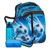 Bagmaster Velk� �koln� set pro prv���ky Fotbal BETA 26 C (batoh + pen�l + s��ek na t�locvik + lahev + box)