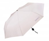 Esprit Deštník skládací Mini Basic rainy day 50751 - světle šedý
