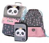 Baagl koln 3-dln sada aktovka pro prvky Zippy Panda A-7699 + penl A7707 + sek Panda A-7715