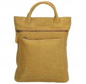 ENRICO BENETTI Kabelkový dámský batoh s kapsou na tablet 10"  66452-114 žlutý