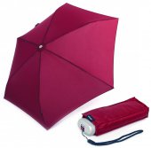 KNIRPS Dámský malý skládací deštník travel 89815135 burgundy