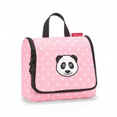 Reisenthel Dtsk kosmetick tatika Toiletbag kids PANDA DOTS PINK WH3072