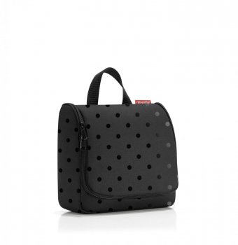 Reisenthel Toaletn tatika Reisenthel Toiletbag Glossy dots black WH7075